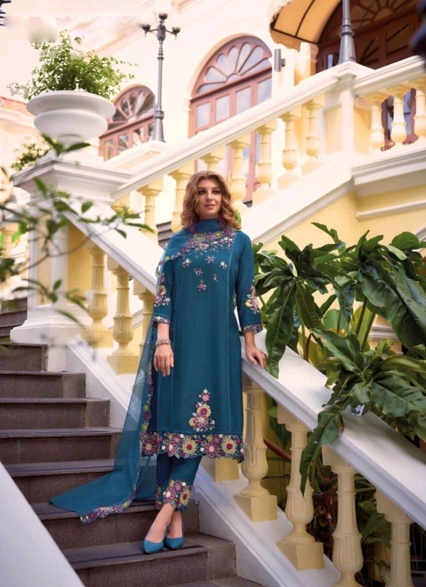 Antique Fashion 1 Kurti Pent Collection  - Xl