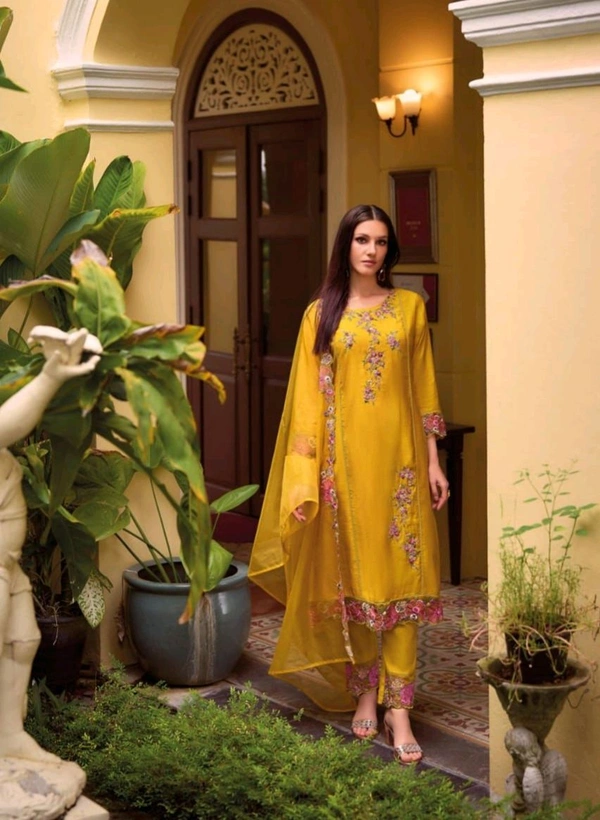Antique Fashion 1 Kurti Pent Collection  - L