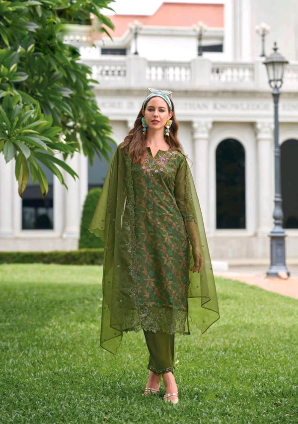 Antique Fashion 1 Kurti Pent Collection  - XL