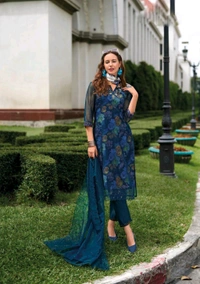 Antique Fashion 1 Kurti Pent Collection  - M