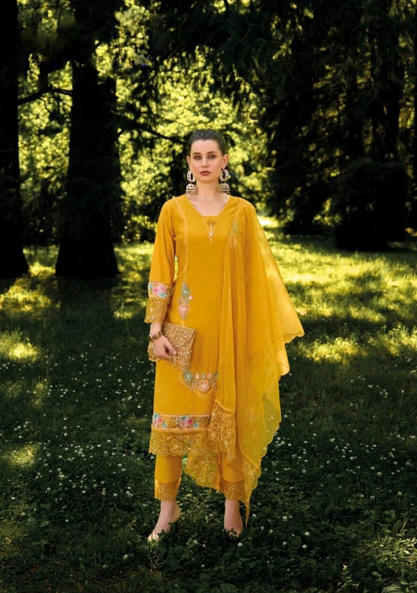 Antique Fashion 1 New Designer Kurti Pant Collection  - M