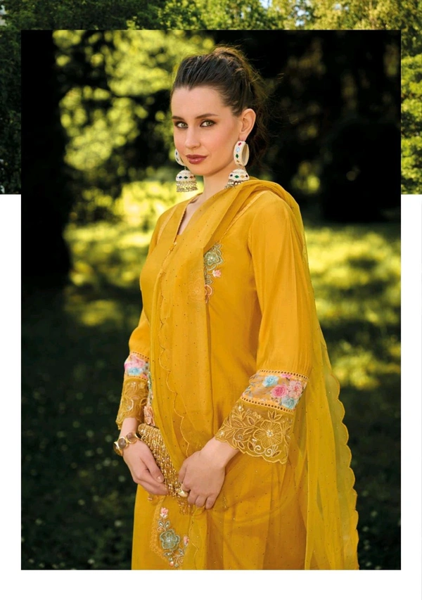 Antique Fashion 1 New Designer Kurti Pant Collection  - M