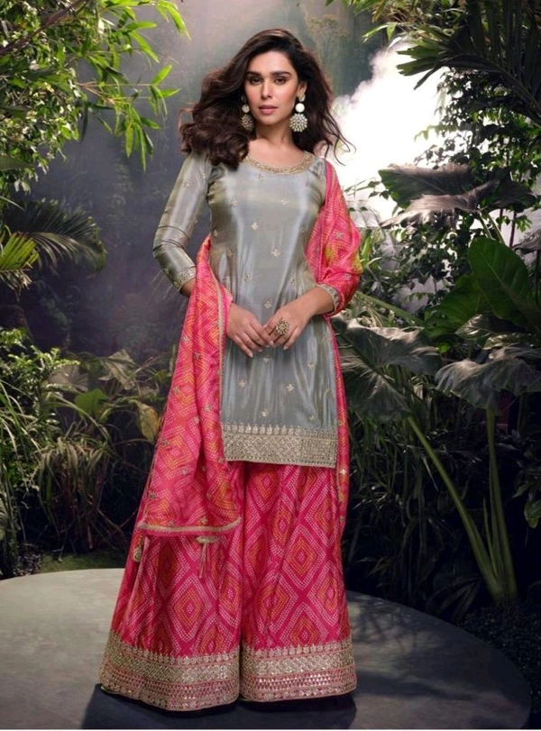 Antique Fashion 1 Kurti Plazo Collection  - XL