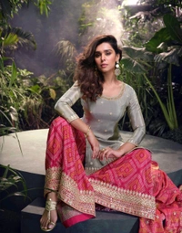 Antique Fashion 1 Kurti Plazo Collection  - XL