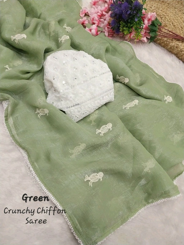 Antique Fashion 1 Beautiful Designer Saree  - colour 3