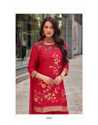 Antique Fashion 1 Present  Kurti Plazo Set - L