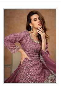 Antique Fashion 1 Designer Kuti Plazo Set Collection  - colour 1, M