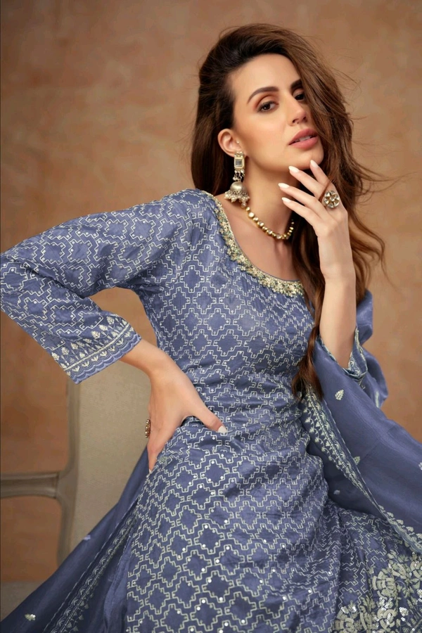 Antique Fashion 1 Designer Kuti Plazo Set Collection  - colour 2, M