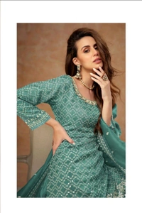 Antique Fashion 1 Designer Kuti Plazo Set Collection  - colour 3, S