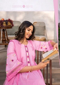 Antique Fashion 1 Kurti Pant Collection 2025 - colour 1, M