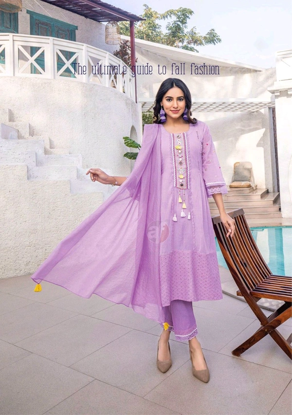 Antique Fashion 1 Kurti Pant Collection 2025 - colour 3, M