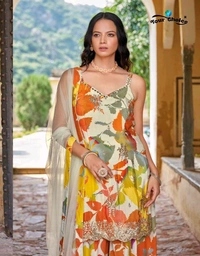 Antique Fashion 1 Kurti Plazo Set Collection 2025 - XL