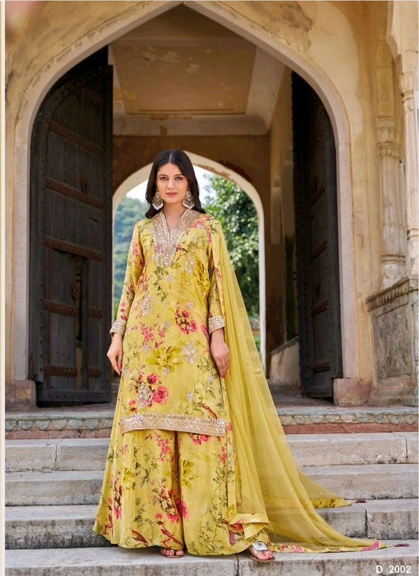 Antique Fashion 1 Kurti Plazo Set Collection 2025 - L