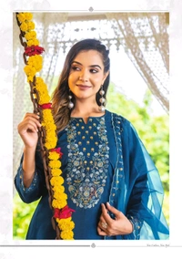 Antique Fashion 1 Kurti Pant Collection 2024 25 - XL, colour 3