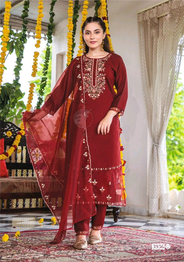 Antique Fashion 1 Kurti Pant Collection 2024 25 - 3XL, colour 5