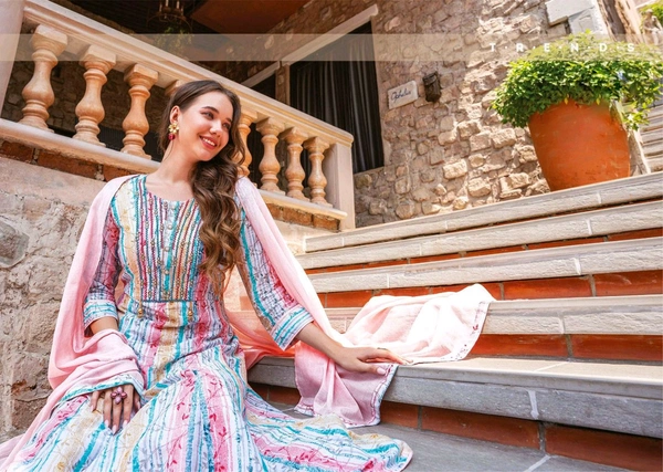 Antique Fashion 1 Designer Anarkali Suit Set Collection 2025 - 3XL, colour 1