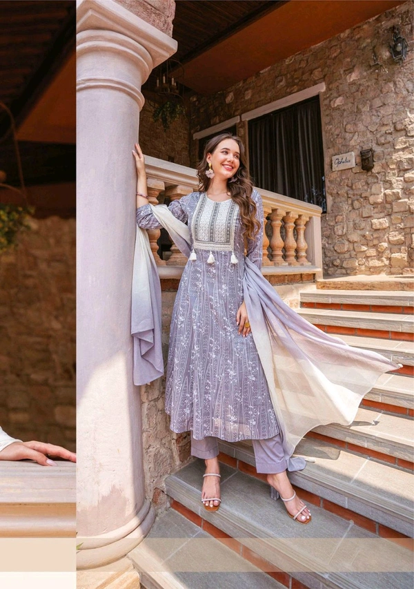 Antique Fashion 1 Designer Anarkali Suit Set Collection 2025 - 3XL, colour 3