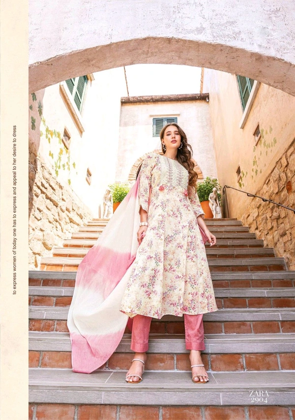 Antique Fashion 1 Designer Anarkali Suit Set Collection 2025 - XL, colour 4