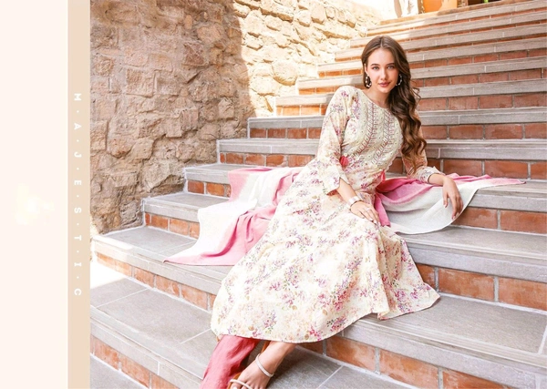 Antique Fashion 1 Designer Anarkali Suit Set Collection 2025 - XL, colour 4
