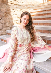 Antique Fashion 1 Designer Anarkali Suit Set Collection 2025 - XL, colour 4
