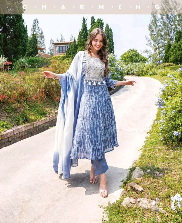 Antique Fashion 1 Designer Anarkali Suit Set Collection 2025 - 3XL, colour 5
