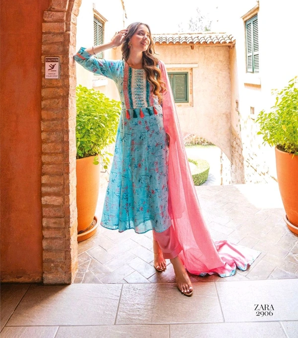 Antique Fashion 1 Designer Anarkali Suit Set Collection 2025 - 2XL, colour 6