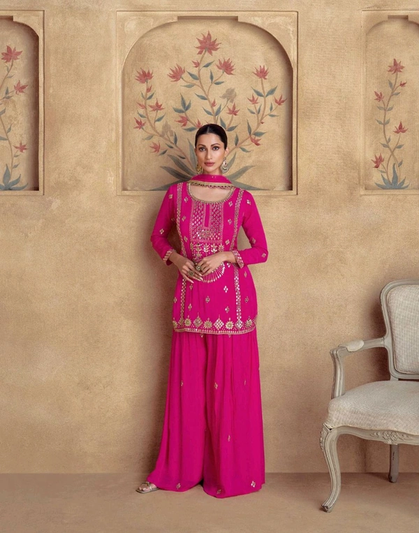 Antique Fashion 1 Kurti Plazo Set Collection  - L
