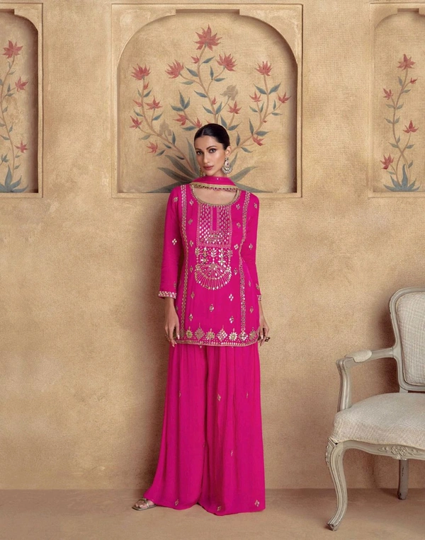 Antique Fashion 1 Kurti Plazo Set Collection  - L