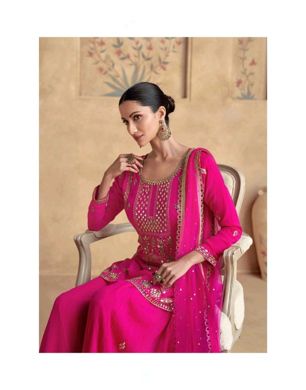 Antique Fashion 1 Kurti Plazo Set Collection  - L