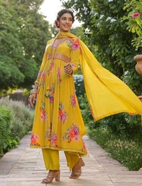 Antique Fashion 1 Anarkali Suit Set Collection 2025 - L, colour 1