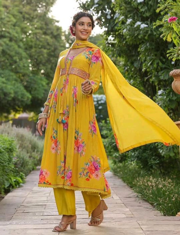 Antique Fashion 1 Anarkali Suit Set Collection 2025 - L, colour 1