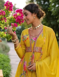 Antique Fashion 1 Anarkali Suit Set Collection 2025 - L, colour 1