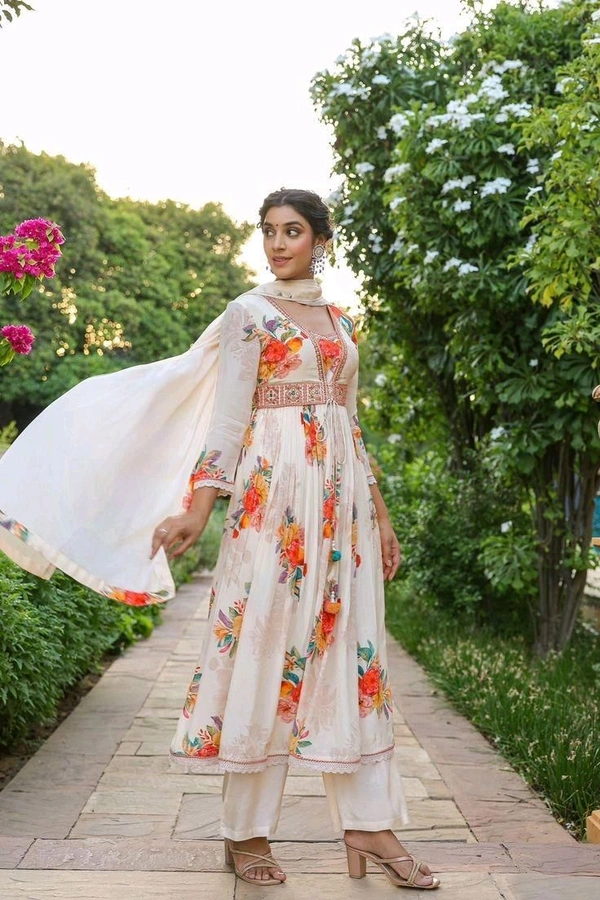 Antique Fashion 1 Anarkali Suit Set Collection 2025 - L, colour 2