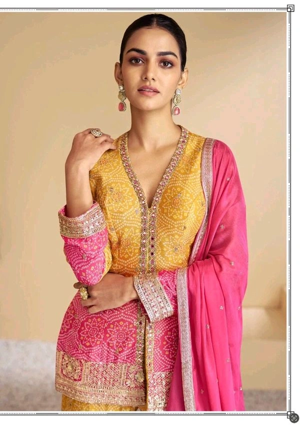 Antique Fashion 1 Kurti Plazo Collection 2024-25 - XL