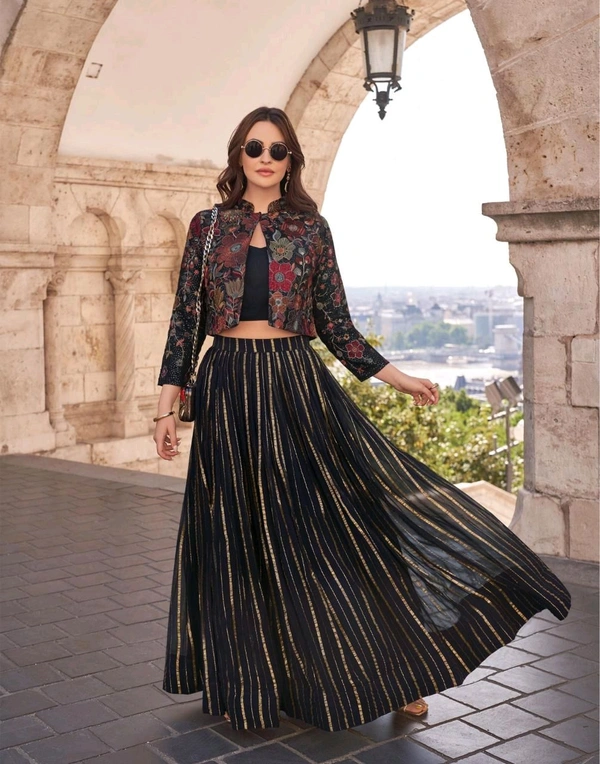 Antique Fashion 1 Co Ord Set Collection  - Black