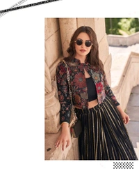 Antique Fashion 1 Co Ord Set Collection  - Black