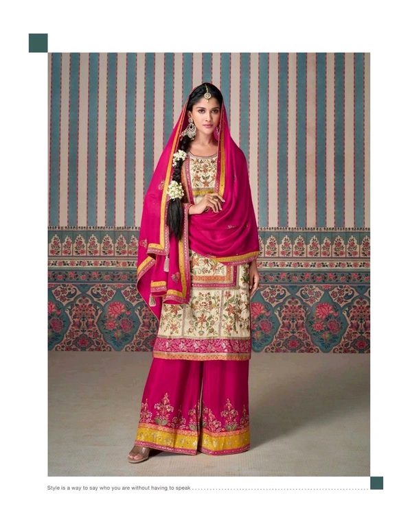 Antique Fashion 1 Designer Kurti Plazo Collection 2024-25 - M, colour 1