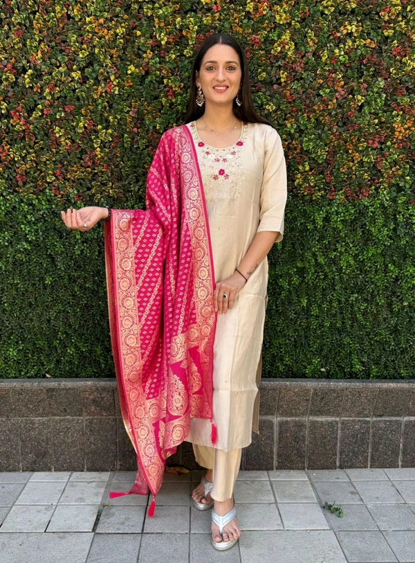 Antique Fashion 1 Kurti Pant Set Collection 2024-25 - XL