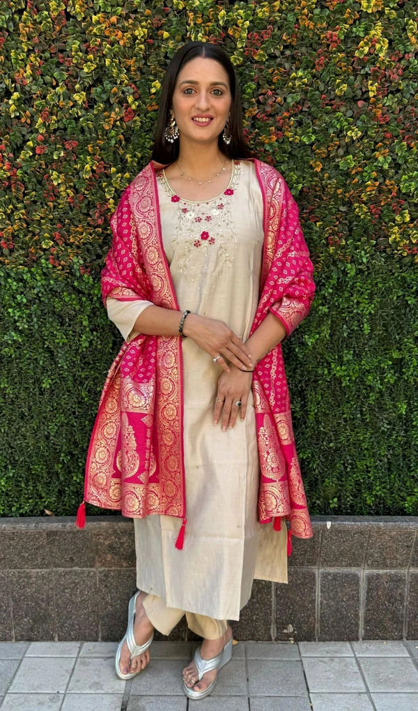 Antique Fashion 1 Kurti Pant Set Collection 2024-25 - XL