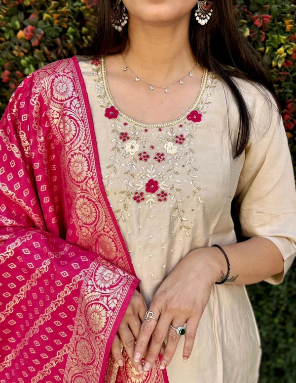 Antique Fashion 1 Kurti Pant Set Collection 2024-25 - XL