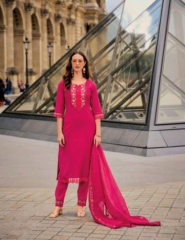 Antique Fashion 1 Exclusive Trending New Designer Kurti Pant Collection  - L