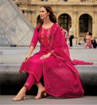 Antique Fashion 1 Exclusive Trending New Designer Kurti Pant Collection  - L