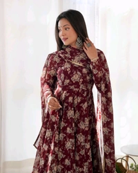 Antique Fashion 1 ANARKALI Suit Set - Xxxl (46), colour 2