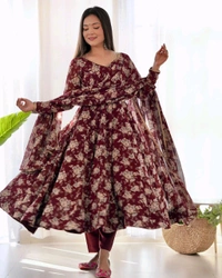 Antique Fashion 1 ANARKALI Suit Set - L (40), colour 2