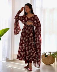 Antique Fashion 1 ANARKALI Suit Set - L (40), colour 2