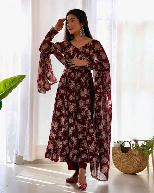 Antique Fashion 1 ANARKALI Suit Set - L (40), colour 2