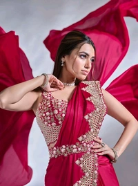 Antique Fashion 1 Ready To Wear Designer Saree 