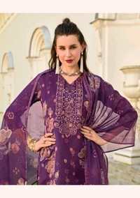 Antique Fashion 1 Kurti Pant Duppta Set  - XL