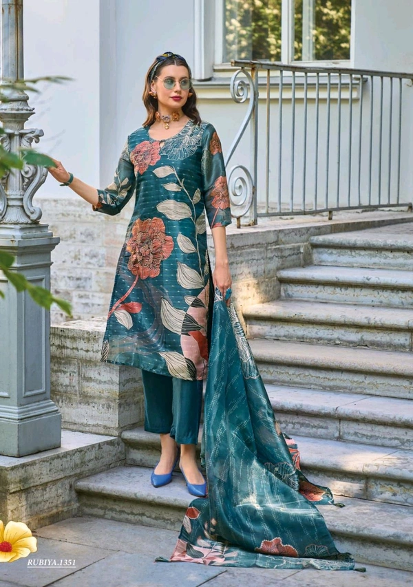 Antique Fashion 1 Exclusive Trending New Designer Kurti Pant Collection  - L
