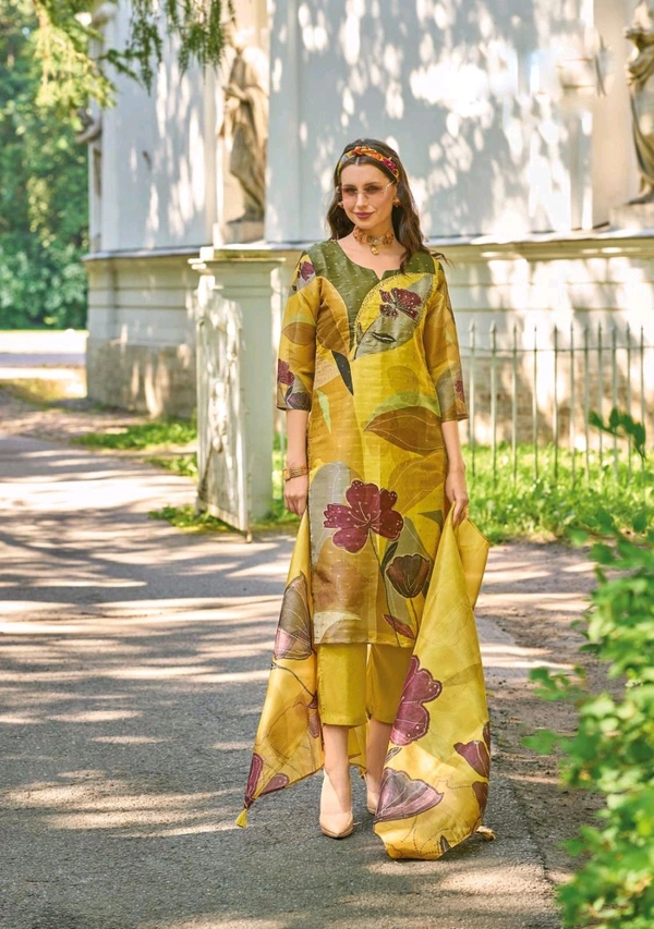 Antique Fashion 1 Exclusive Trending New Designer Kurti Pant Collection  - M